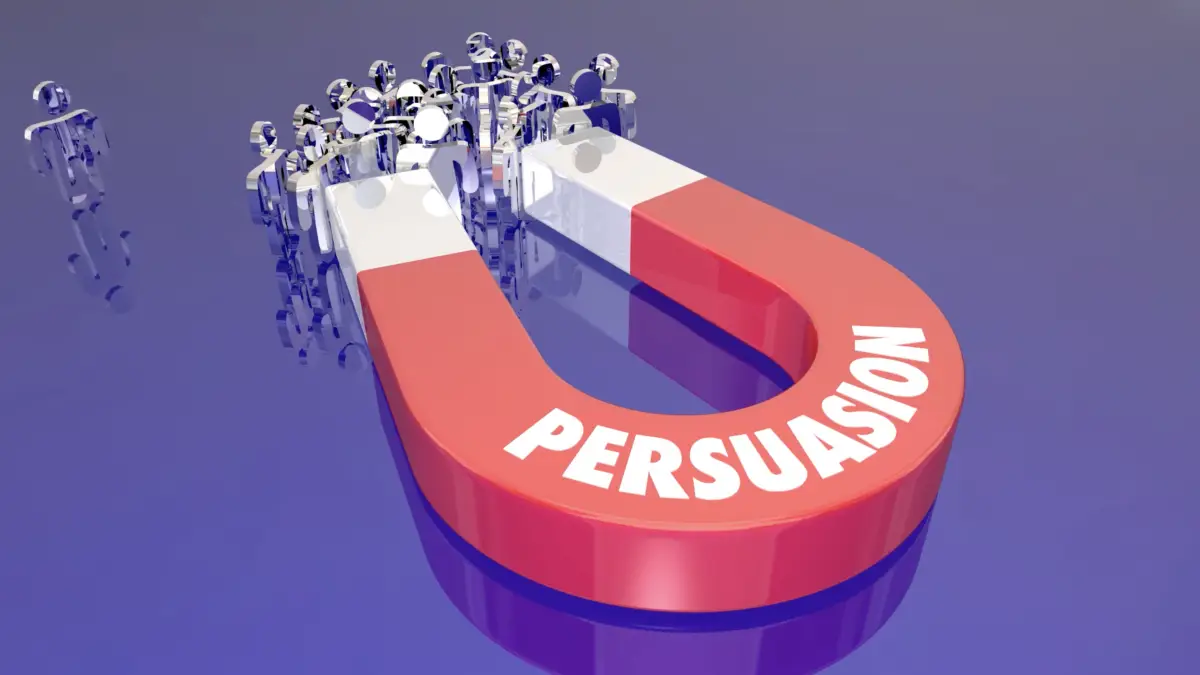 Video content is a powerful method of persuasion